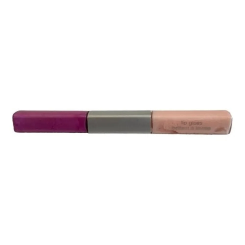 RARE GAP Lip Gloss Duo Lip Color Naughty Coquin / Nice Agréable New Display